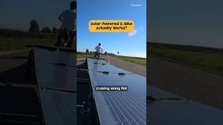 He tried to ride to the Canadian border 😳 solar mtb ebike diy [upl. by Razal]