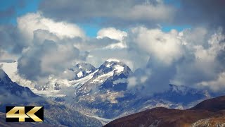 Wolkenaufzug am Galenstock 3586 m  Blick vom 31 km entfernten Eggerhorn im Binntal  Time lapse 🇨🇭 [upl. by Erline269]