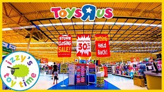 TOYS R US IS CLOSING Shopping for Toy Cars and Toy Trains and LEGO including Thomas and Hot Wheels [upl. by Hardigg]