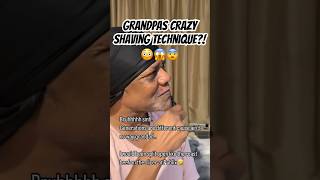 Worst Shave Ever Grandpa’s Dry Shaving😱😨😮 NEVER DO THIS [upl. by Loginov]