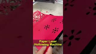 Revolutionize Paper Crafts with CO2 Laser Hollowing Technologylasermarking laserengraving laser [upl. by Dyrraj]