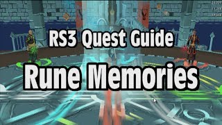 RS3 Rune Memories Quest Guide  RuneScape [upl. by Elie]