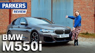 BMW 5Series M550i xDrive InDepth Review  Still the daddy of executive saloons [upl. by Niamor69]