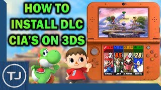 How To Install DLC CIAs For 3DS Games [upl. by Nalehp840]