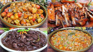 4 easy Ways to Cook Pork for the Holidays💯👌 Masasarap na Ulam sa Salosalo [upl. by Dorena]