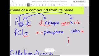 naming amp writing the formula of covalent compounds [upl. by Grady]