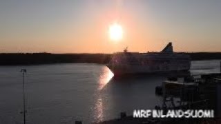 Silja Symphony In Mariehamn 01 07 2021 Silja Line Tallink Åland 1080p [upl. by Anak]