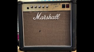 Marshall Studio 15 Blues Clip [upl. by Clough388]