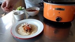 CrockPot Mexican Carnitas Recipe by Simon Kimber [upl. by Osnofledi]