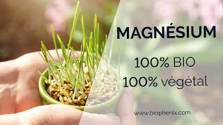 Complément alimentaire Magnésium 100 BIO 100 Végétal  Biophenix [upl. by Aon]