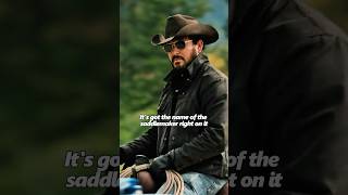 Teach you how to operate saddle a horse？tvshow tseries yellowstone [upl. by Epp]