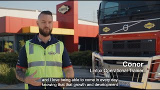 Linfox Operational Trainer – Conor long [upl. by Bendite]