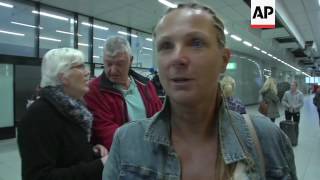 Dutch tourists relieved to be home from Gambia [upl. by Tiossem]