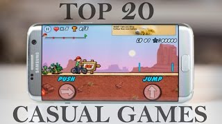 Top 20 best casual games for android  small but addictive [upl. by Ellennad]