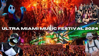 Ultra Miami Music Festival 2024 Vlog  First Day Cancelled Calvin Harris Tiesto amp Club Space [upl. by Alithea369]