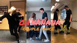 Oh Na Na Na Couple Challenge TikTok Ohnanana Musically [upl. by Esiocnarf]