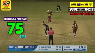 Australia vs West Indies T20 World Cup Warmup 2024 Highlights  AUS vs WI Warmup Highlights 2024 [upl. by Josefina320]