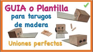 Guía o plantilla para Tarugos de madera 🟧 [upl. by Lean]