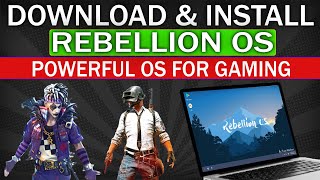 How To Install Rebellion OS On a Low End PC  Prime OS Mod  Easy Method [upl. by Klemens]