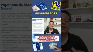 PIS PASEP 2023  Por onde vai ser pago o abono salarial PIS 2023  Pagamento Liberado [upl. by Anse265]