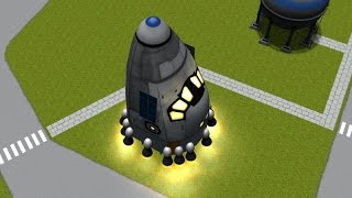 KSP  Monopropellant Mk3 RocketVTOL [upl. by Walburga]