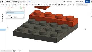 Onshape Tutorial  Fastened Mate Assembly [upl. by Dougall]