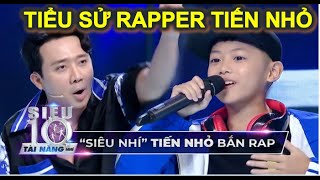 💚Tiểu sử Rapper Tiến Nhỏ Thần đồng Rap Việt [upl. by Gati]