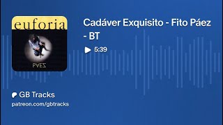 Cadáver Exquisito  Fito Páez  Backing Track para piano [upl. by Sax]