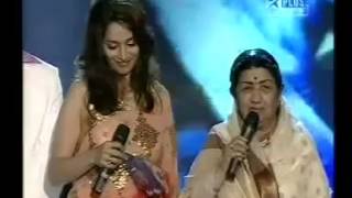 HARSHIT SAXENA  LATA MANGESHKAR JI ANNOUNCES THE WINNER OF VOICE OF INDIA PART 2 [upl. by Ranitta]