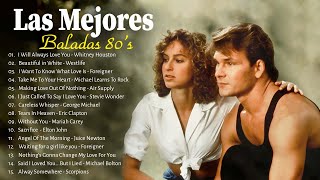 Balada Romantica en Ingles de los 80  Romanticas Viejitas en Ingles 80s [upl. by Ayardna]