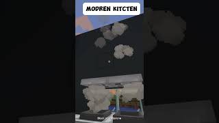 Minecraft Modern Kitchen 😱 shorts minecraft buildhacks [upl. by Hackney]