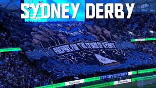 THE COVE  Derby March Tifo and Atmosphere  251123 [upl. by Rise]