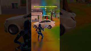 Best Camping Spot for unreal 😱 tipstervibes fortnite shorts [upl. by Oiramal43]