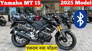 New 2025 Yamaha Mt 15 Black Color Review  Yamaha Mt 15 2024  yamaha mt 15 bike  yamaha mt 15 [upl. by Ladnar]