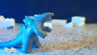 Godzilla VS Gamera Stop Motion [upl. by Marigold253]