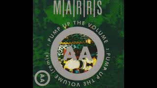 MARRS  quotPump Up The Volumequot US 12 Mix Featuring Emix 1998 [upl. by Neirad]