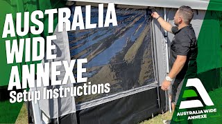 How to setup your Australia Wide Annexe from start to finish [upl. by Cathleen]