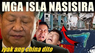 HALA KA Mga Ginawang Isla ng China Nawawasak Pala [upl. by Amarillis196]