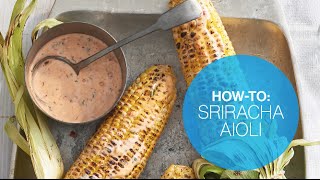 How to make sriracha aioli  Canadian Living [upl. by Yrollam]