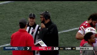 Marist vs Georgetown Football 2024 [upl. by Gotthelf]