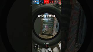 Failed spawn peek on a rank game rainbowsixsiege r6siege [upl. by Nalyr]