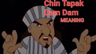 Chin Tapak Dam Dam meaning [upl. by Icyaj]