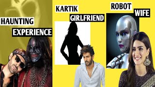 Kartik Aryan hounted experience  Kartik Aryan girlfriend  fan purpose Kriti Sanon bollywood [upl. by Dulcy]