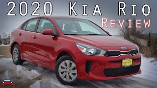 2020 Kia Rio Review  A HUGE Improvement [upl. by Hallette]