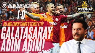 Galatasaray  Hatayspor  10  Icardi GOL  Ali Koçun Erden Timur Korkusu  STRES VAR HATA YOK [upl. by Thinia]