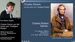 Engels Charles Darwin und die Lehre vom quotIntelligent Designquot [upl. by Notyad]