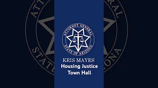 MaryvaleGlendale Housing Town Hall Highlights  Attorney General Kris Mayes [upl. by Busiek]