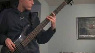 Protest The Hero  Sequoia Throne  Bass Cover [upl. by Neltiac]