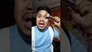 Trimmer se eyebrow cutting ✂️✂️✂️ [upl. by Odnalo]