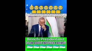 Islom Karimov Birinchi Prezident xotira🥺 Ислом Каримов islomkarimov xotira birinchiprezident [upl. by Ellehcir7]